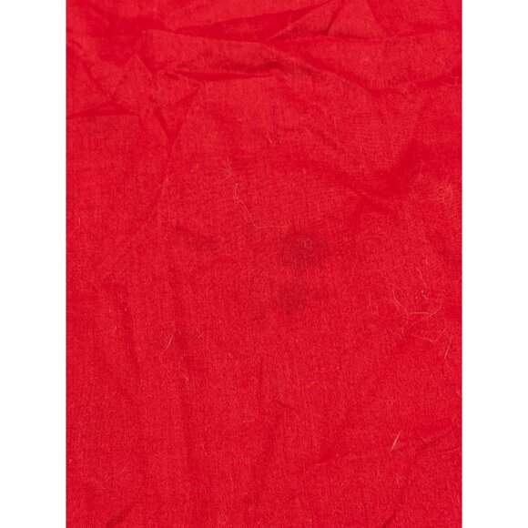 j ferrar button up long sleeve shirt solid red collar slim stretch size XL READ - Picture 9 of 11